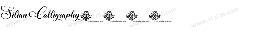 Silian Calligraphy字体转换